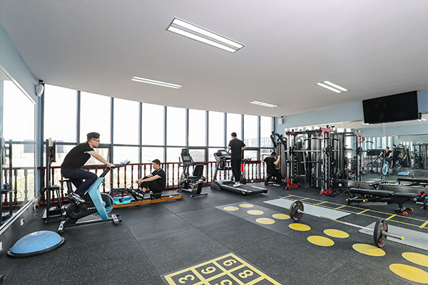 Employee fitness area